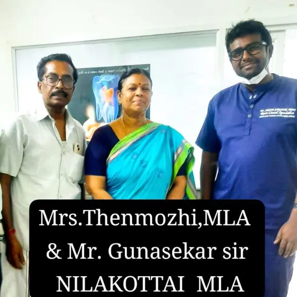Mrs. Thenmozhi MLA & Mr. Gunasekar - Nilakottai MLA at JFDC