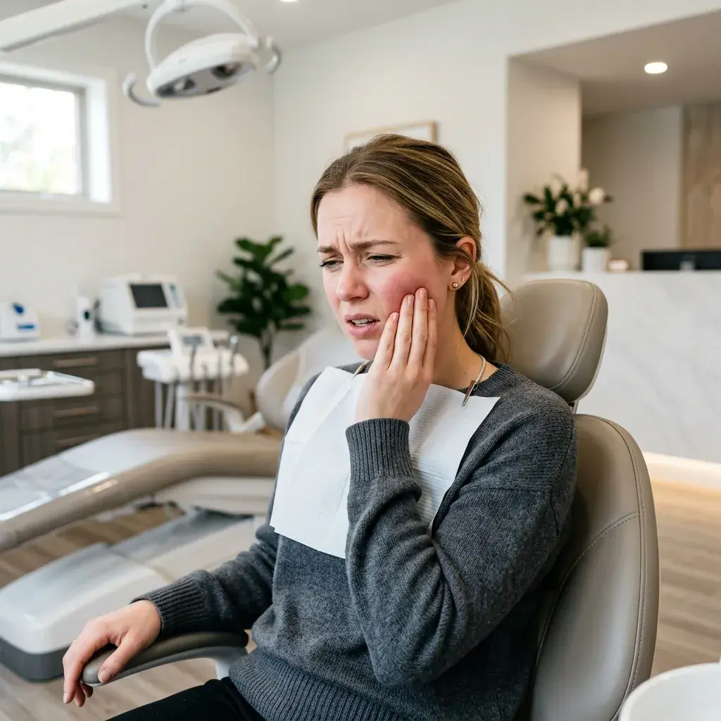 Severe toothache